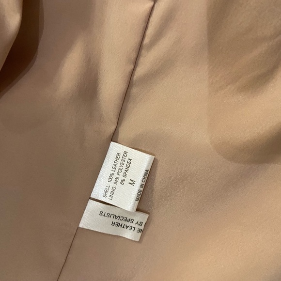 Genuine leather Elie Tahari Blazar - Picture 3 of 4